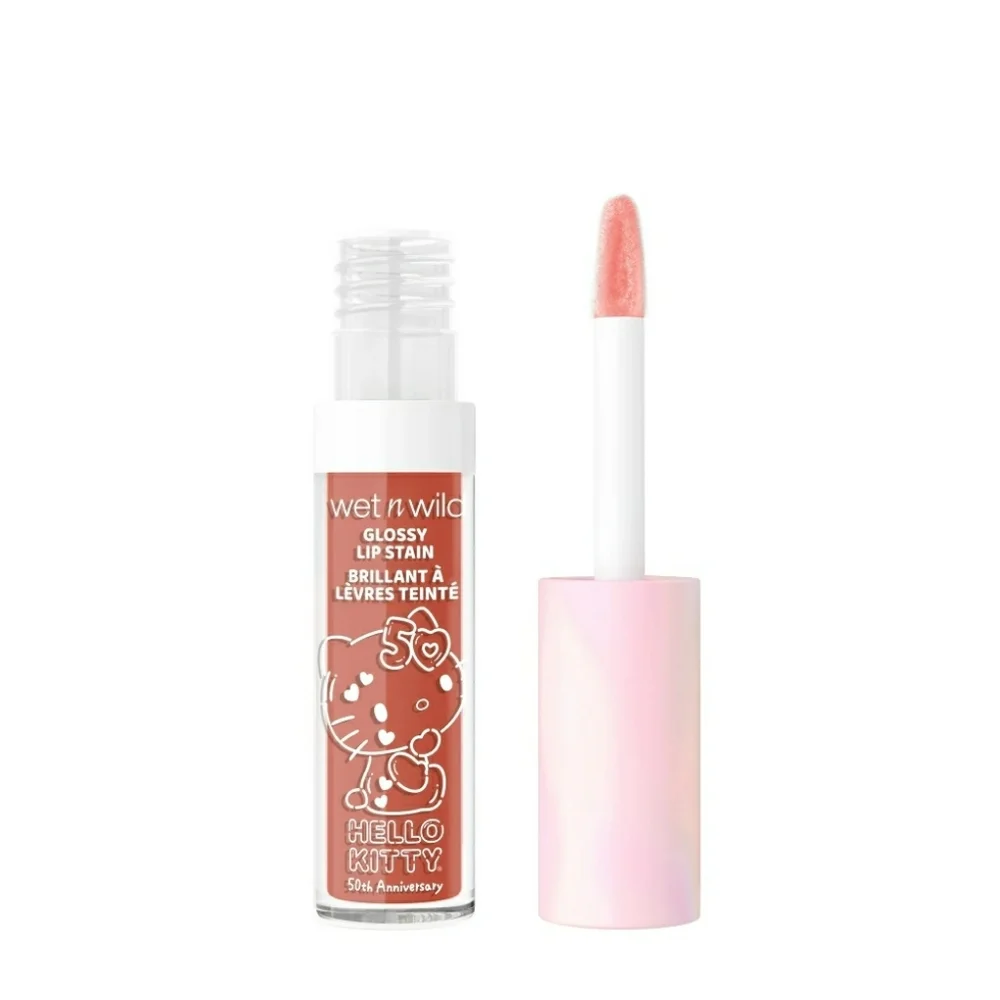 Hello Kitty 50th Anniversary Wet N Wild GLOSSY LIP STAIN So Dreamy Shine